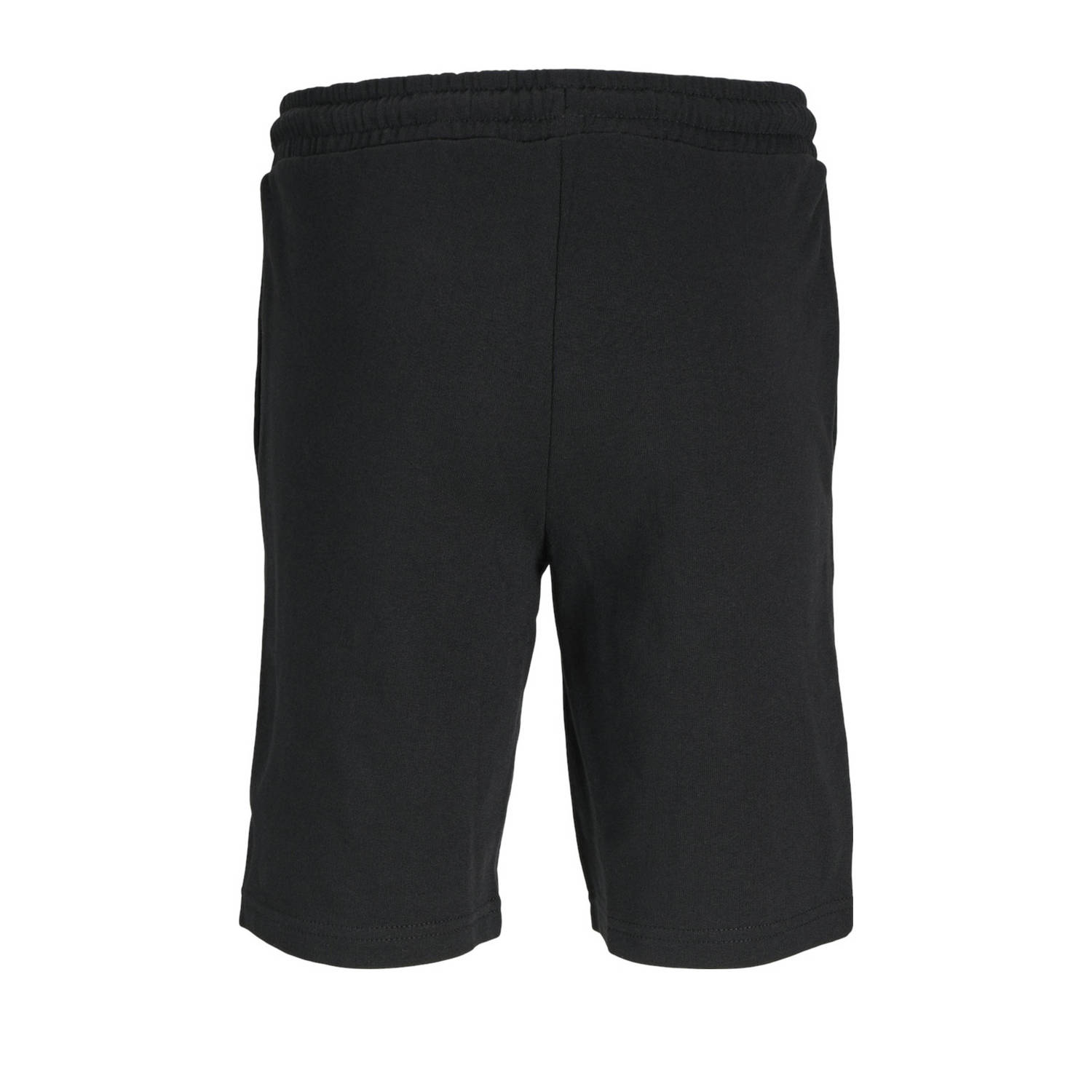 JACK & JONES JUNIOR sweatshort JPSTKAPPER met logo zwart
