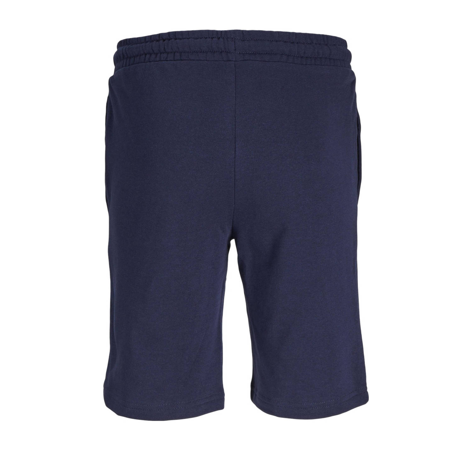 JACK & JONES JUNIOR sweatshort JPSTKAPPER met logo donkerblauw