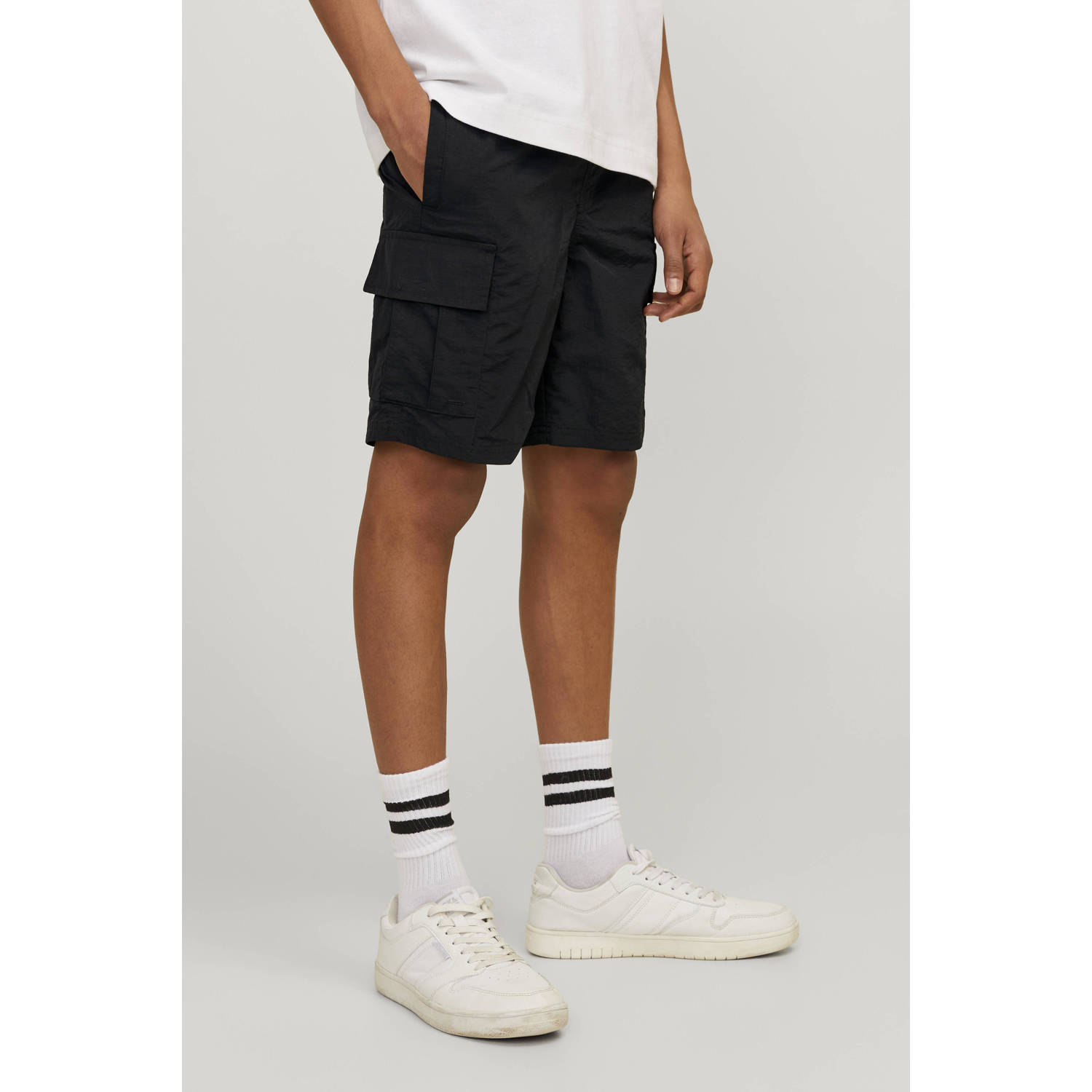 JACK & JONES JUNIOR zwemshort JPSTFIJI zwart