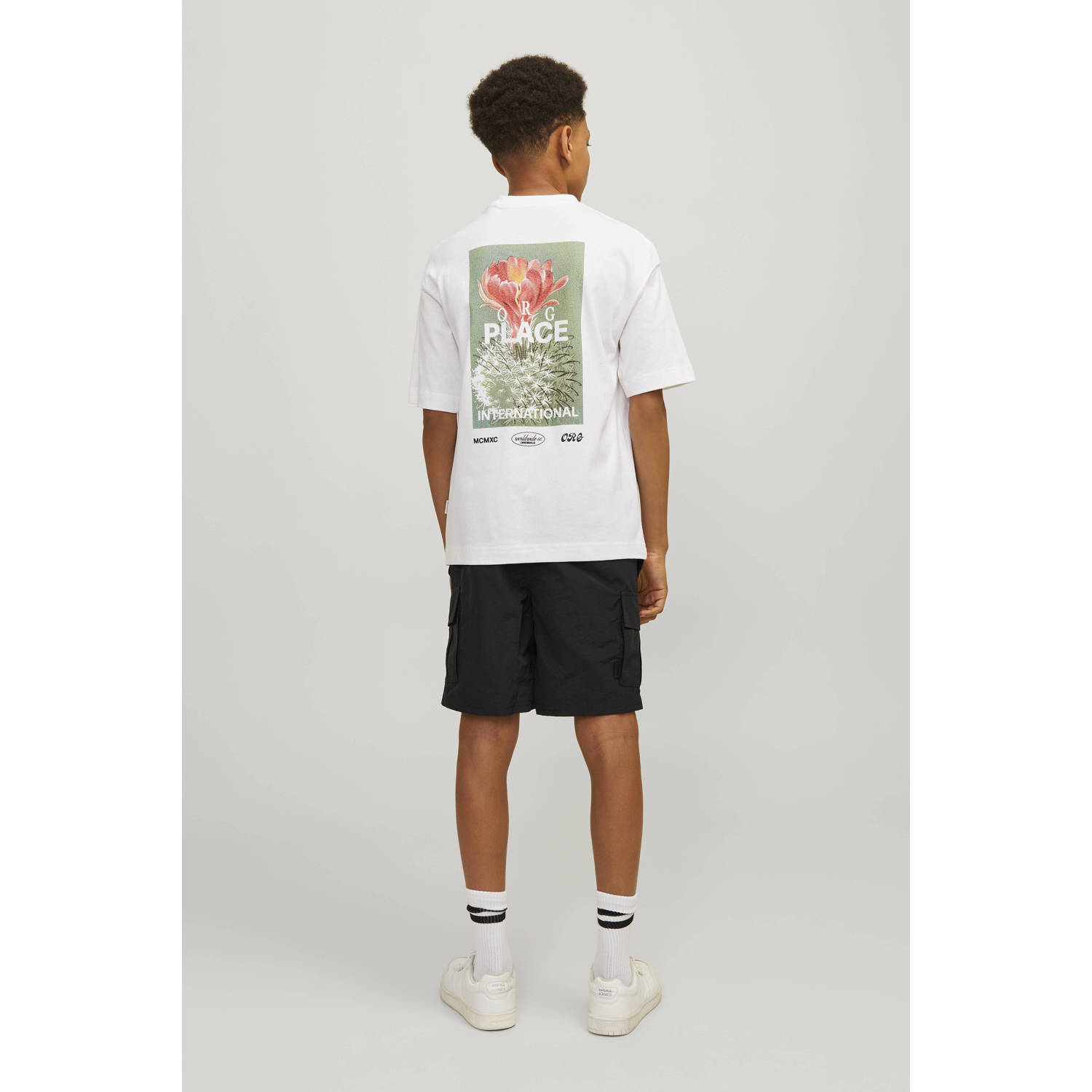 JACK & JONES JUNIOR zwemshort JPSTFIJI zwart