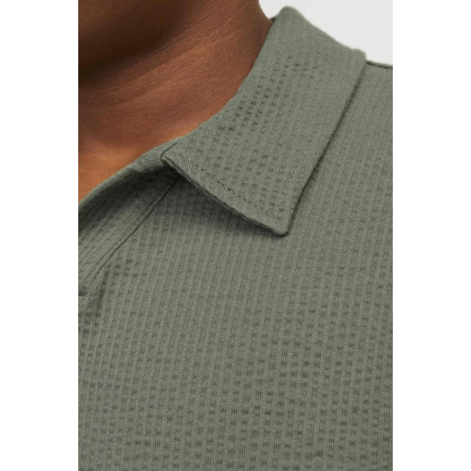 JACK & JONES JUNIOR polo JCOFRED agave groen