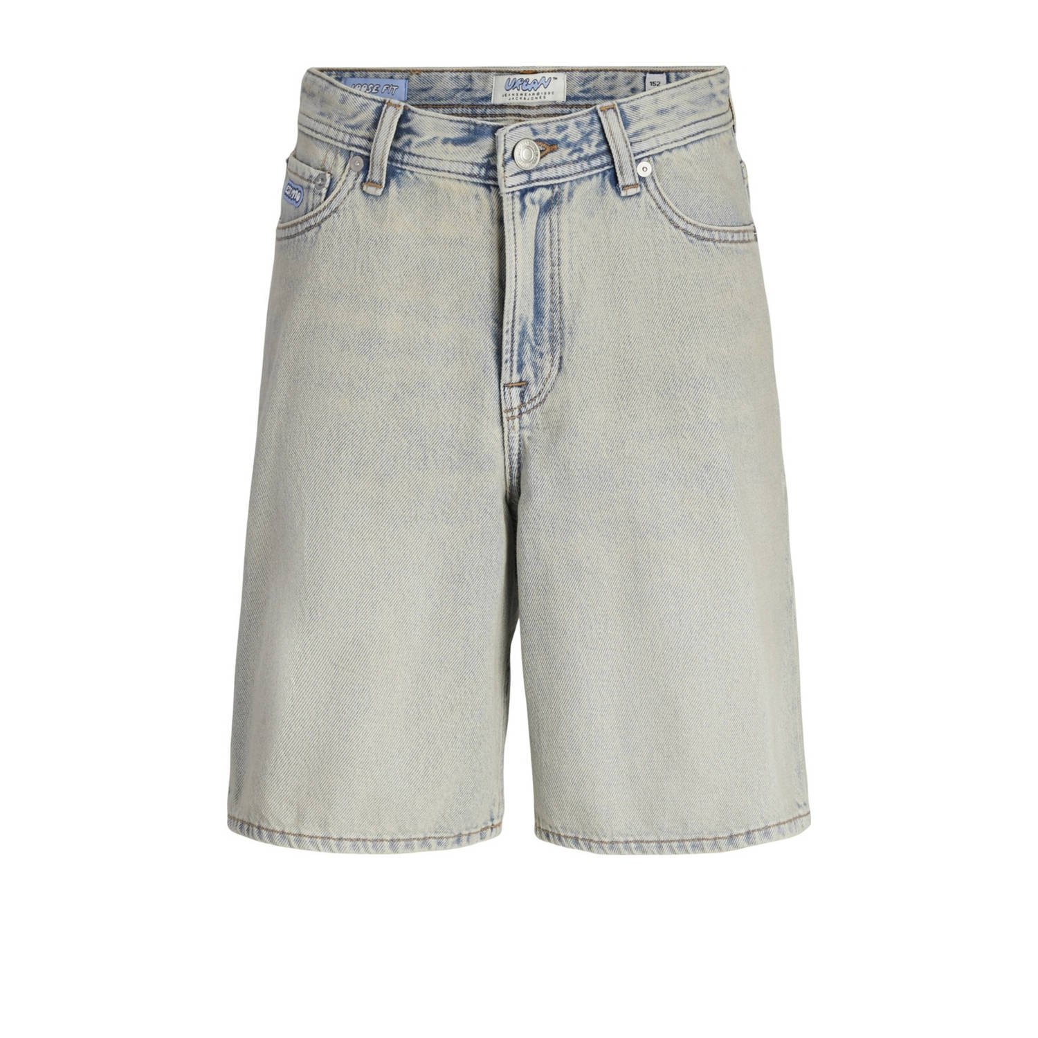 Jack & jones JUNIOR denim short JJITONY JJORIGINAL blue denim Korte broek Blauw 134