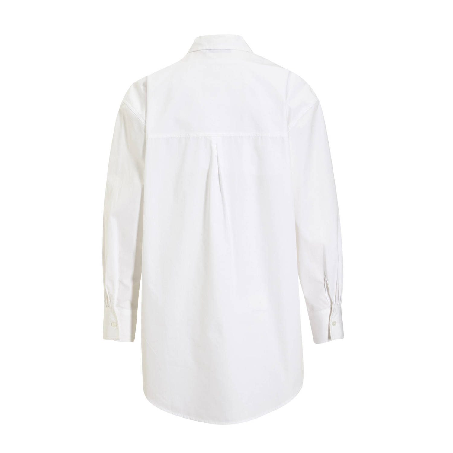 anytime oversized poplin blouse wit