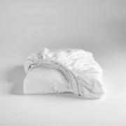 thumbnail: Cinderella katoenen hoeslaken - wit (35 cm hoog)