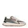 HUB suède sneakers beige/groen