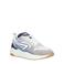 HUB suède sneakers grijs/wit/lichtblauw