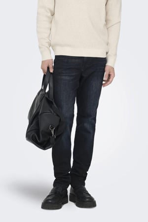 ONSLOOM slim fit jeans blue black denim