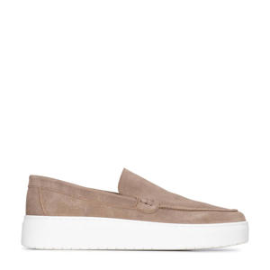 suède loafers taupe
