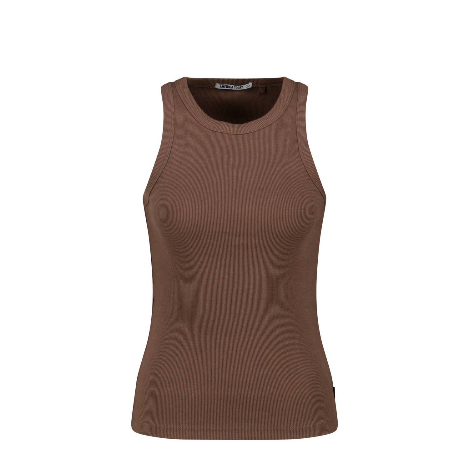 America Today Dames Singlet Gia Bruin