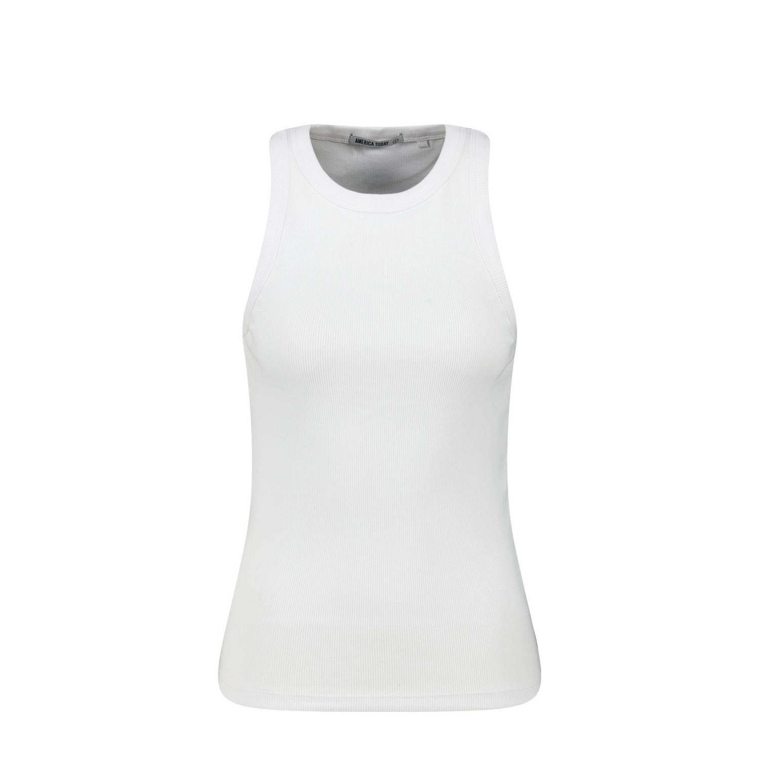America Today Dames Singlet Gia Wit