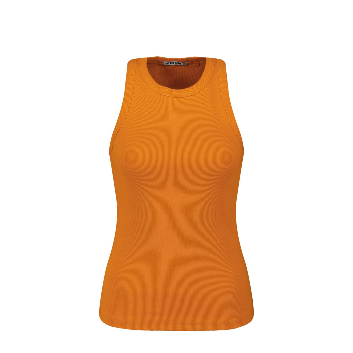 America Today Dames Singlet Gia Oranje