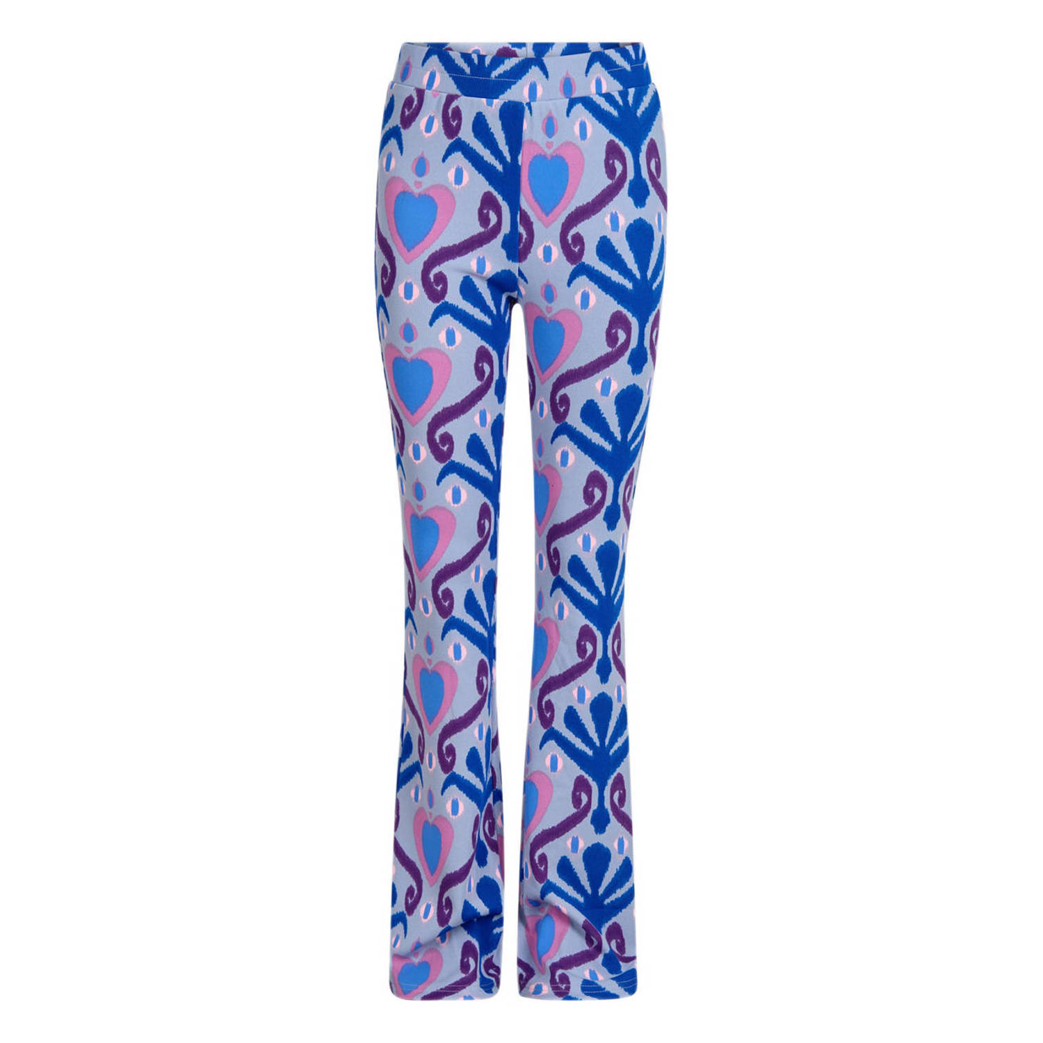 Shoeby broek met all over print multicolor Meisjes Polyester All over print 110 116