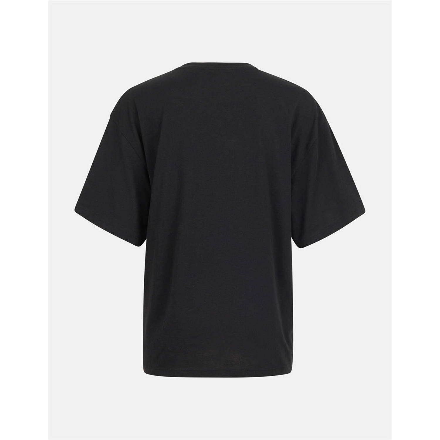Shoeby T-shirt met printopdruk zwart ecru
