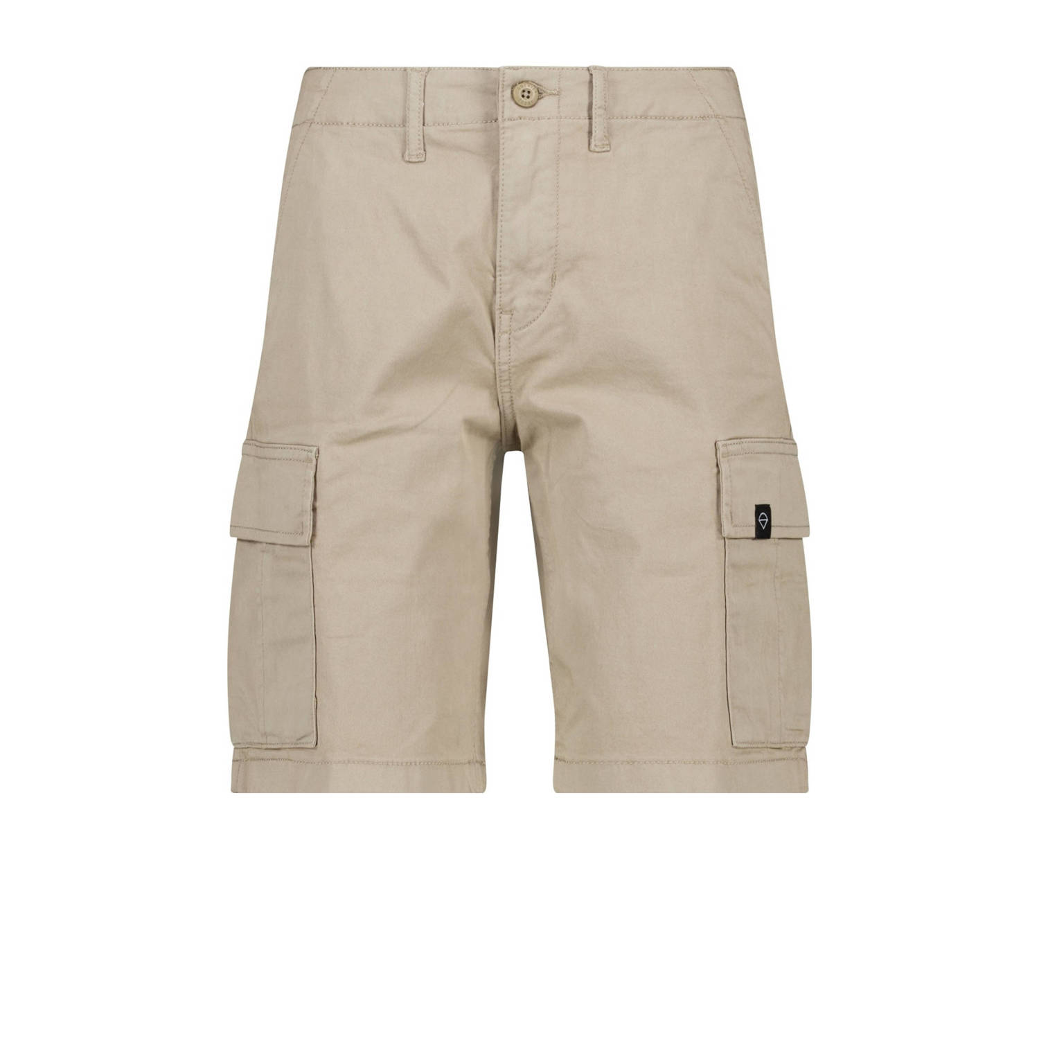 America Today cargo short lichtbruin Korte broek Jongens Stretchkatoen 158 164