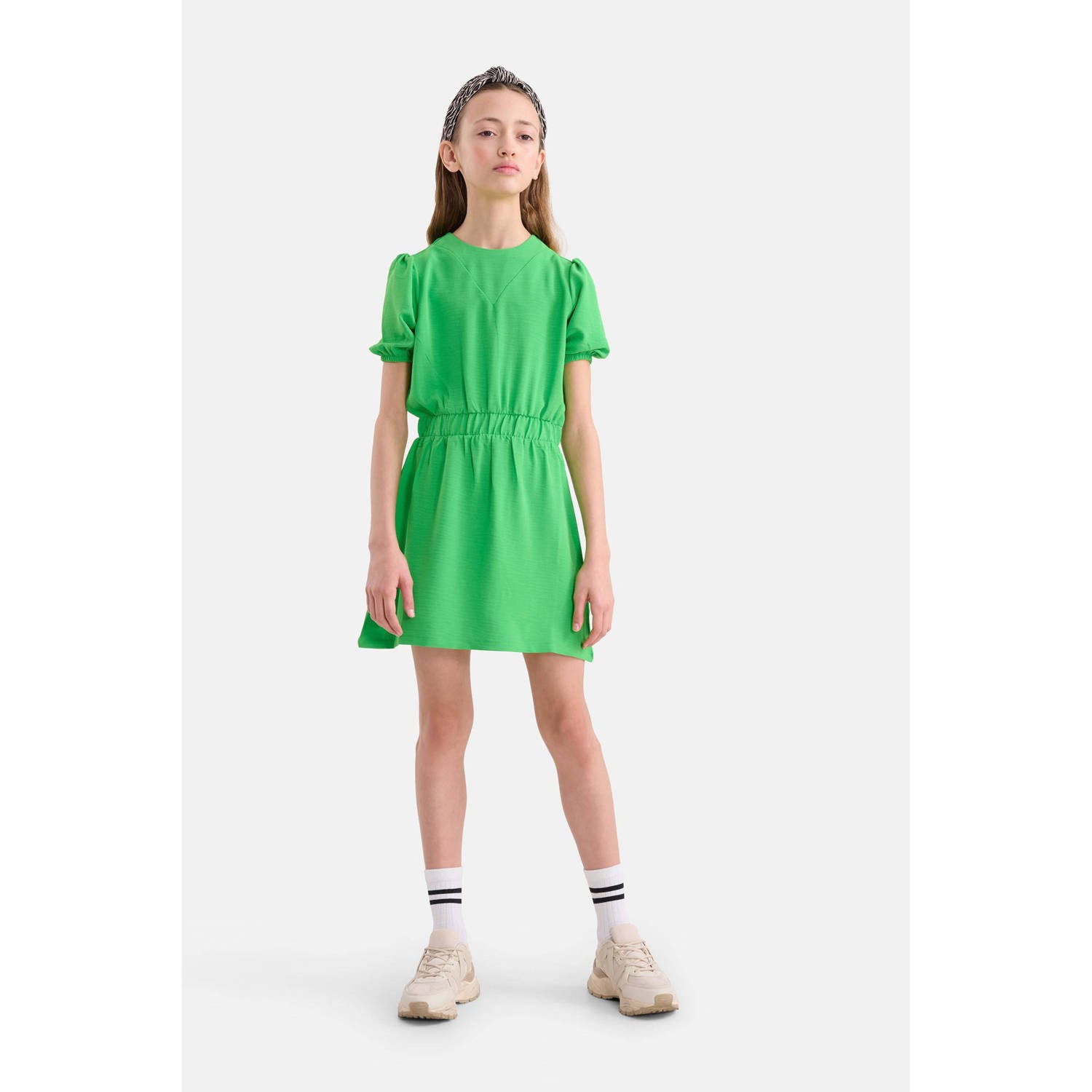 Shoeby jurk groen