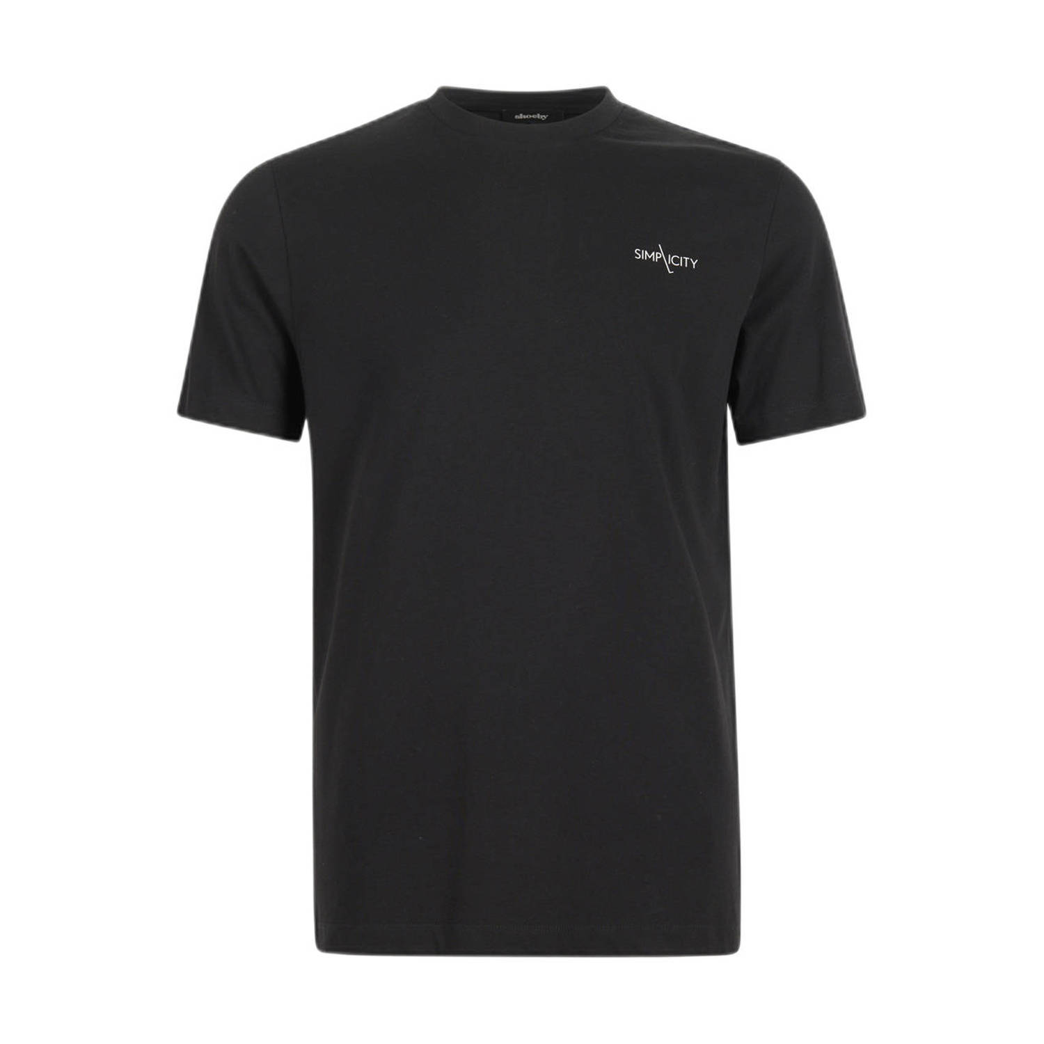 Shoeby Regular fit-shirt met printopdruk zwart