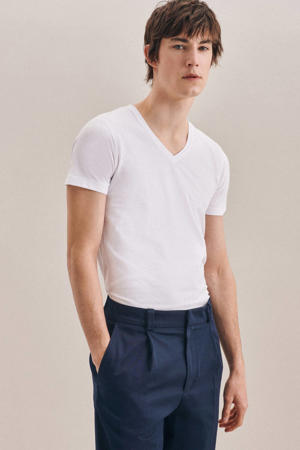 slim T-shirt wit