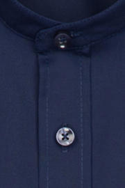 thumbnail: Seidensticker regular fit overhemd donkerblauw
