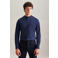 Seidensticker regular fit overhemd donkerblauw
