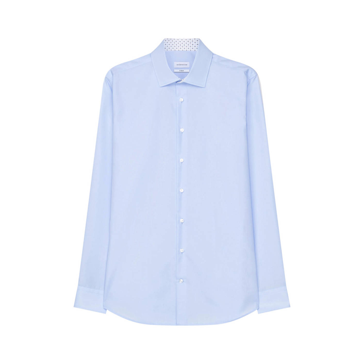 Seidensticker regular fit overhemd lichtblauw