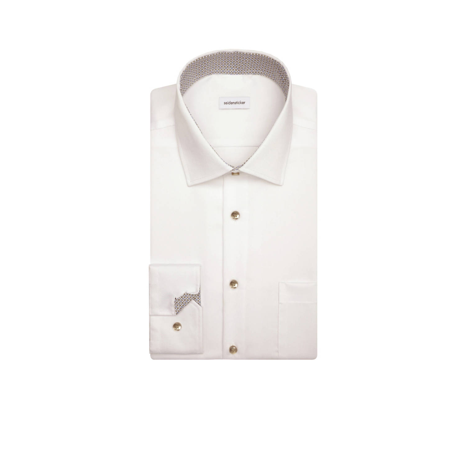 Seidensticker slim fit overhemd wit