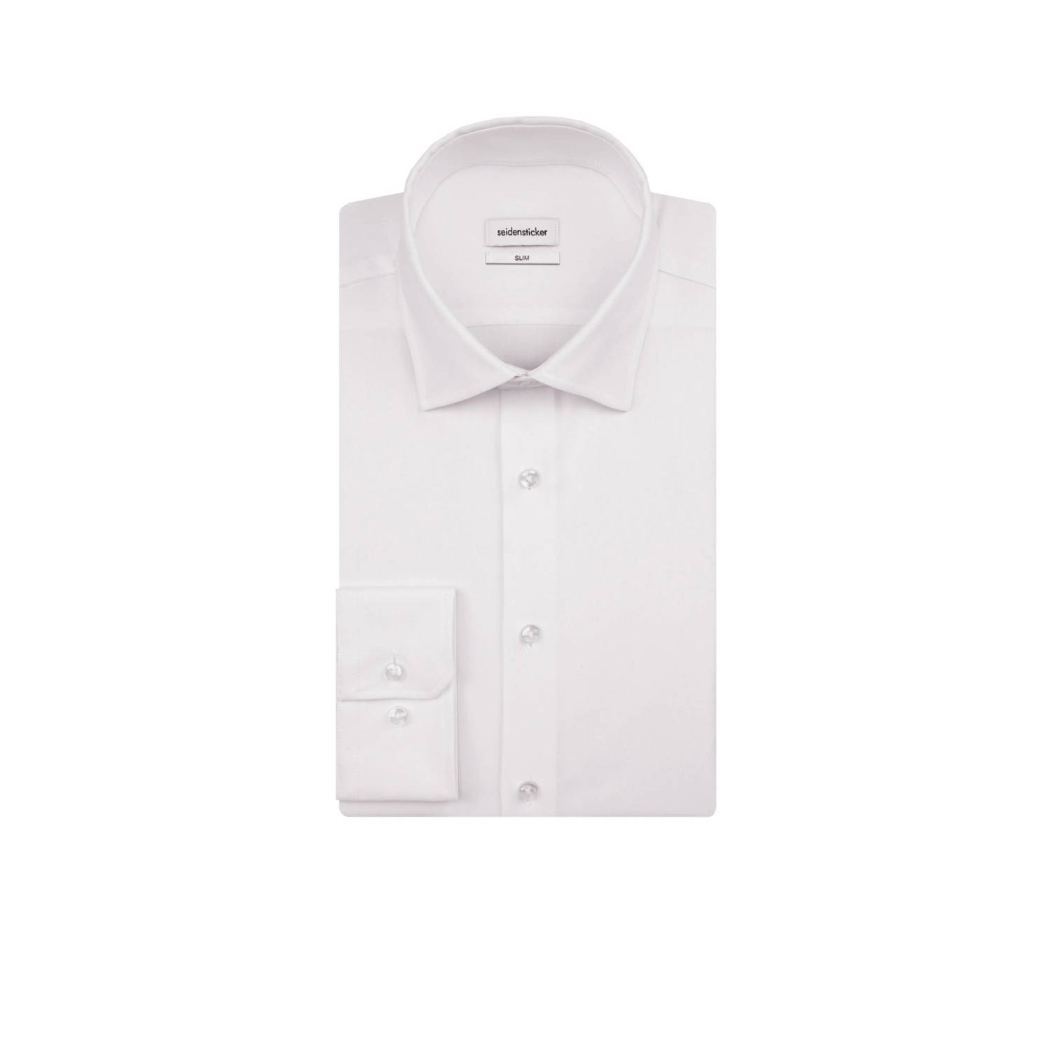 Seidensticker slim fit overhemd wit