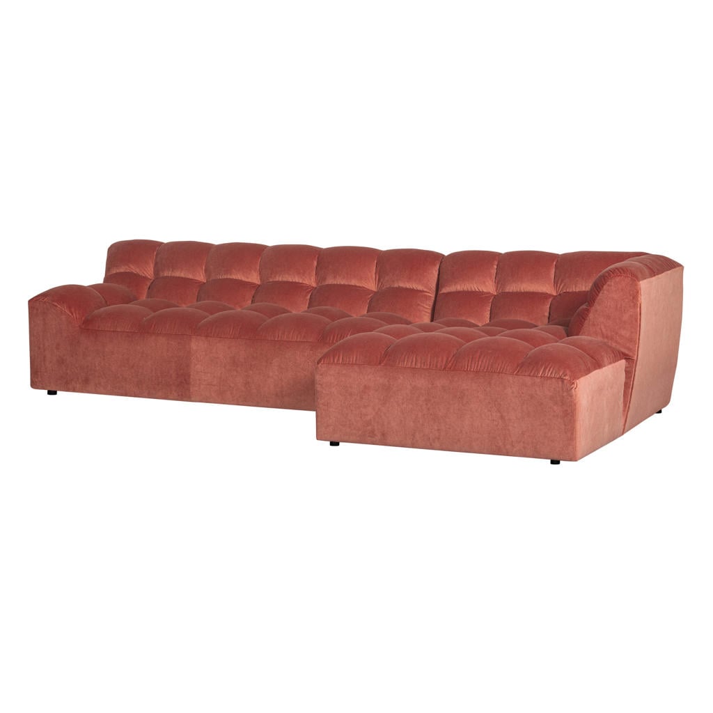 WOOOD hoekbank Allure hoek rechts - rood