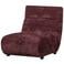 WOOOD Observe Fauteuil - Chenille - Aubergine - 82x75x96