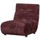 WOOOD WOOOD Observe Fauteuil - Chenille - Aubergine - 82x75x96