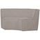WOOOD Europa 2-Zits Eetbank - Geweven Stof - Zand - 85x131x131