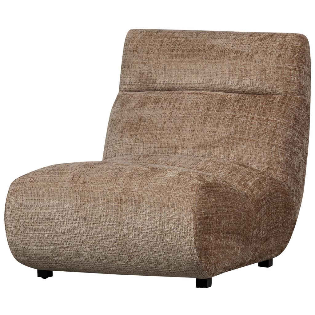 WOOOD Observe Fauteuil - Chenille - Aubergine - 82x75x96