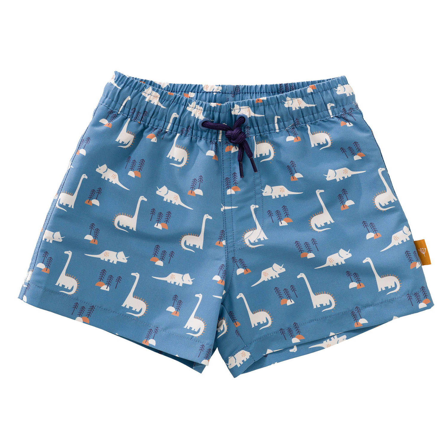 Fresk zwemshort met all over print mintgroen Blauw Jongens Polyamide All over print 122 128