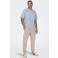 ONLY & SONS relaxed T-shirt lichtblauw