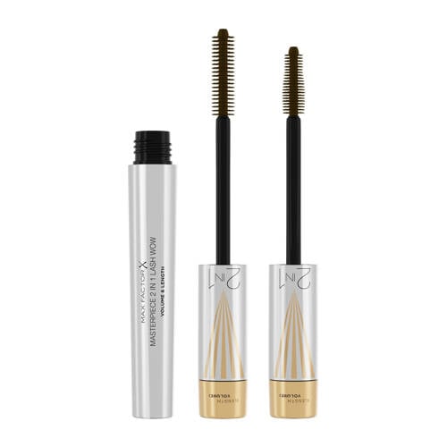 Wehkamp Max Factor Masterpiece 2In1 Lash Wow mascara - Black Brown aanbieding