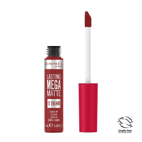 Wehkamp Rimmel London Lasting Mega Matte Liquid Lip lipgloss - 500 Fire Starter  aanbieding