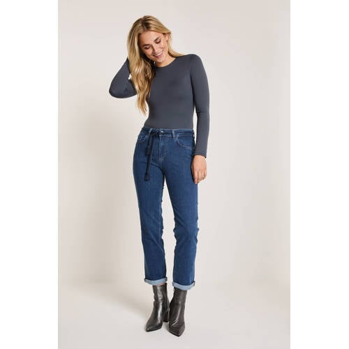 Para Mi high waist loose jeans Bobby medium blue denim afbeelding