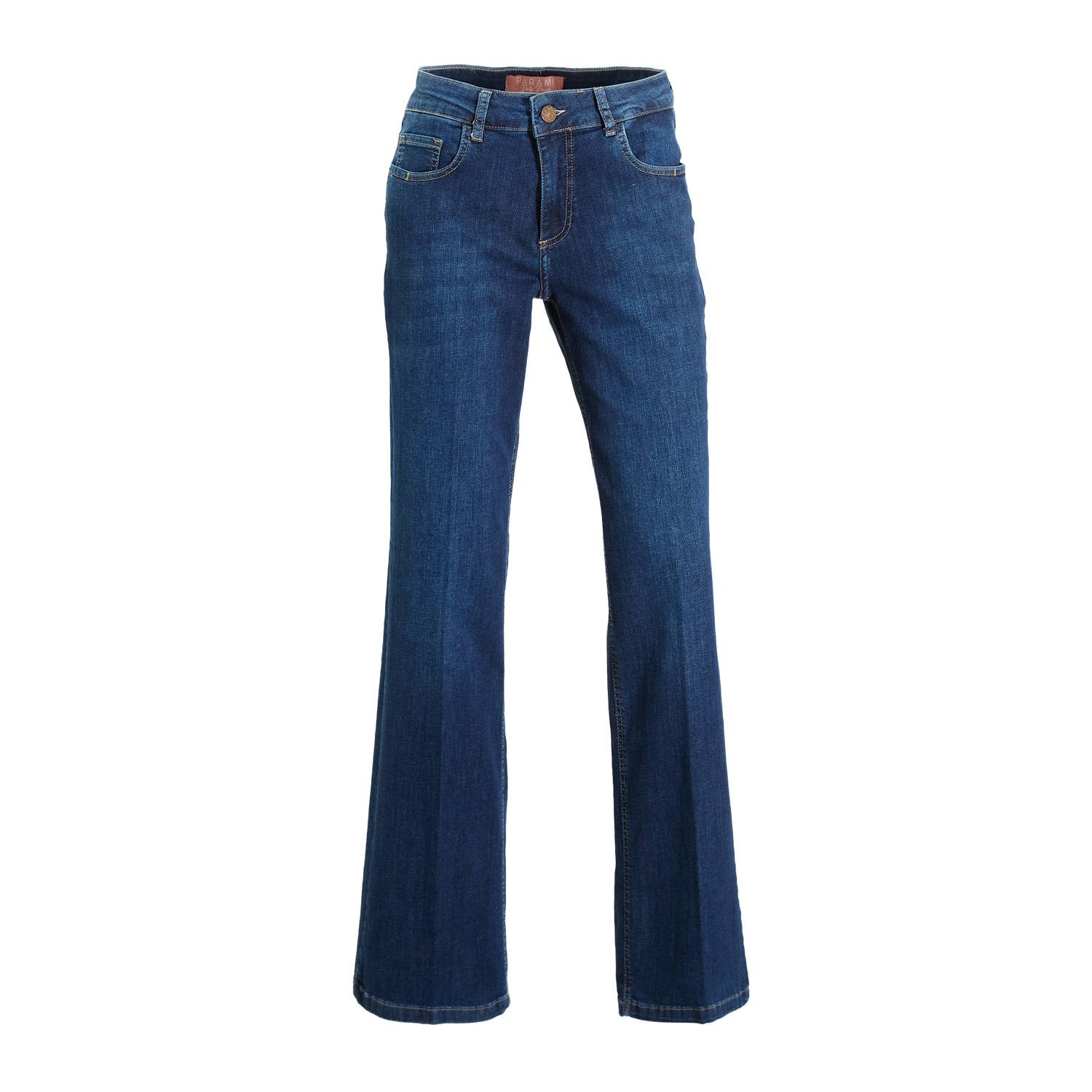 Para Mi high waist wide leg jeans Eve dark blue denim