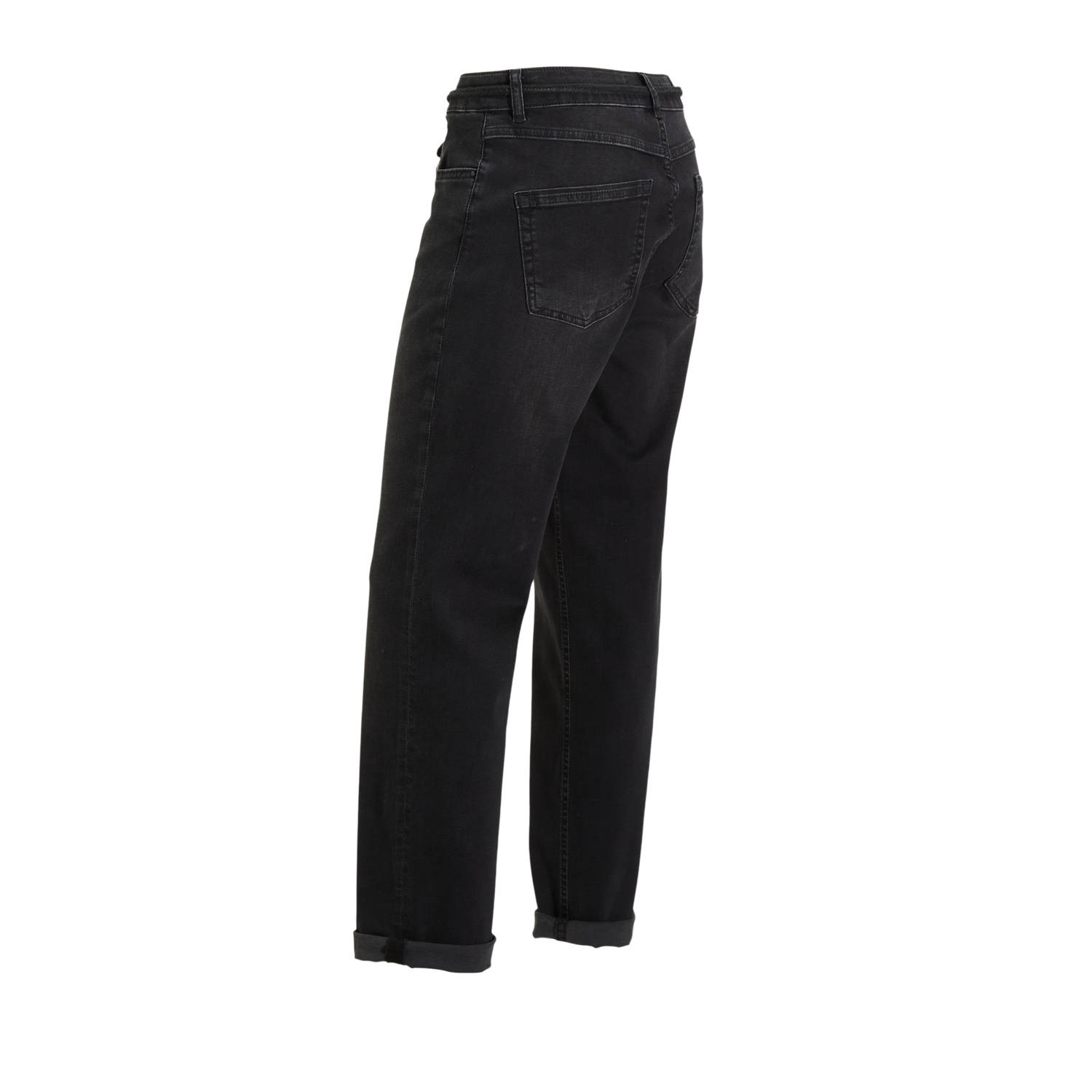 Para Mi high waist loose jeans Bobby black denim