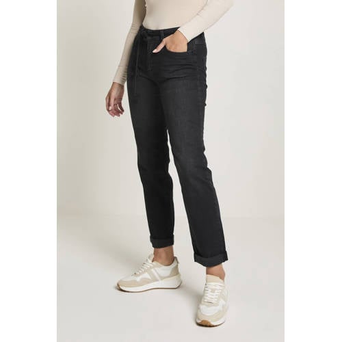 Para Mi high waist loose jeans Bobby black denim afbeelding