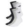 adidas Originals Trefoil Cushion sokken - zwart/grijs/wit (set van 6)