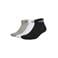 adidas Sportswear sportsokken - grijs/zwart/wit (set van 3)