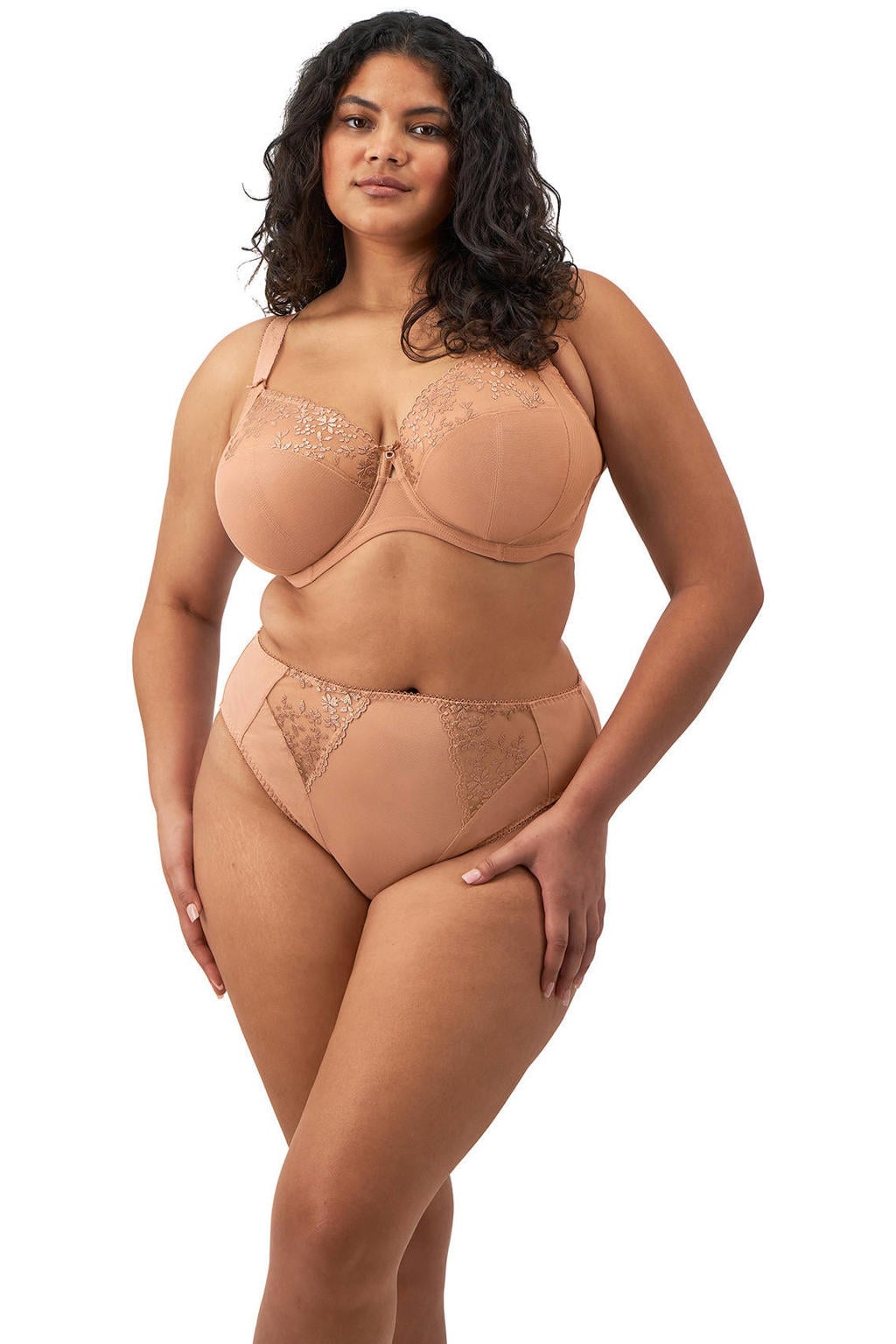 Elomi niet-voorgevormde beugelbh Zarla beige