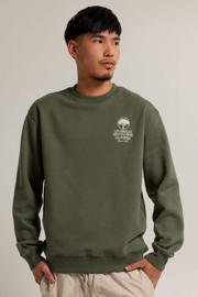 thumbnail: America Today sweater Stevie met backprint olive