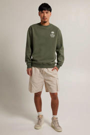 thumbnail: America Today sweater Stevie met backprint olive