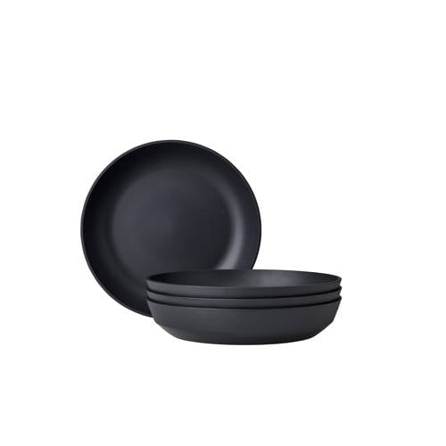 Mepal Silueta diep bord (Ø21 cm) (set van 4) - Nordic Black