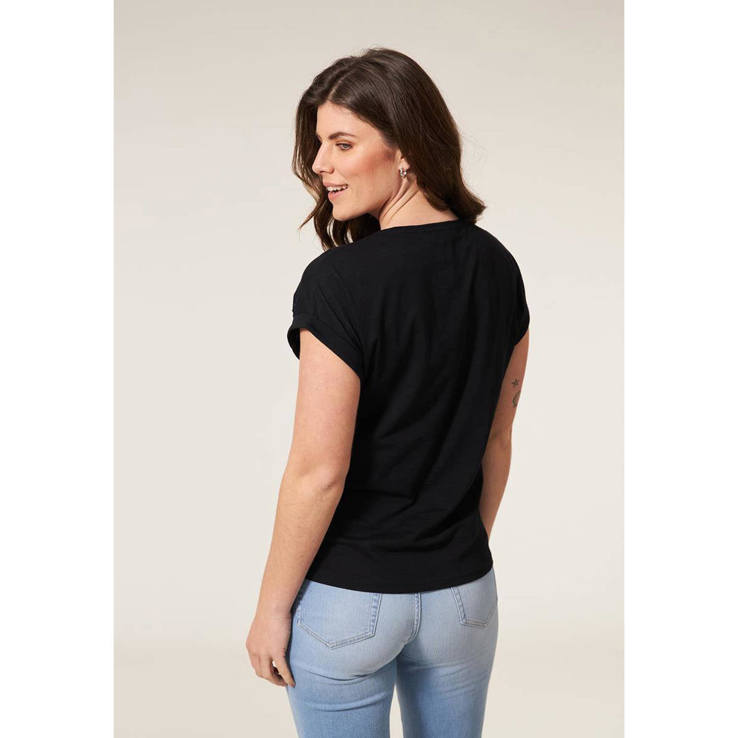 Miss Etam T-shirt zwart