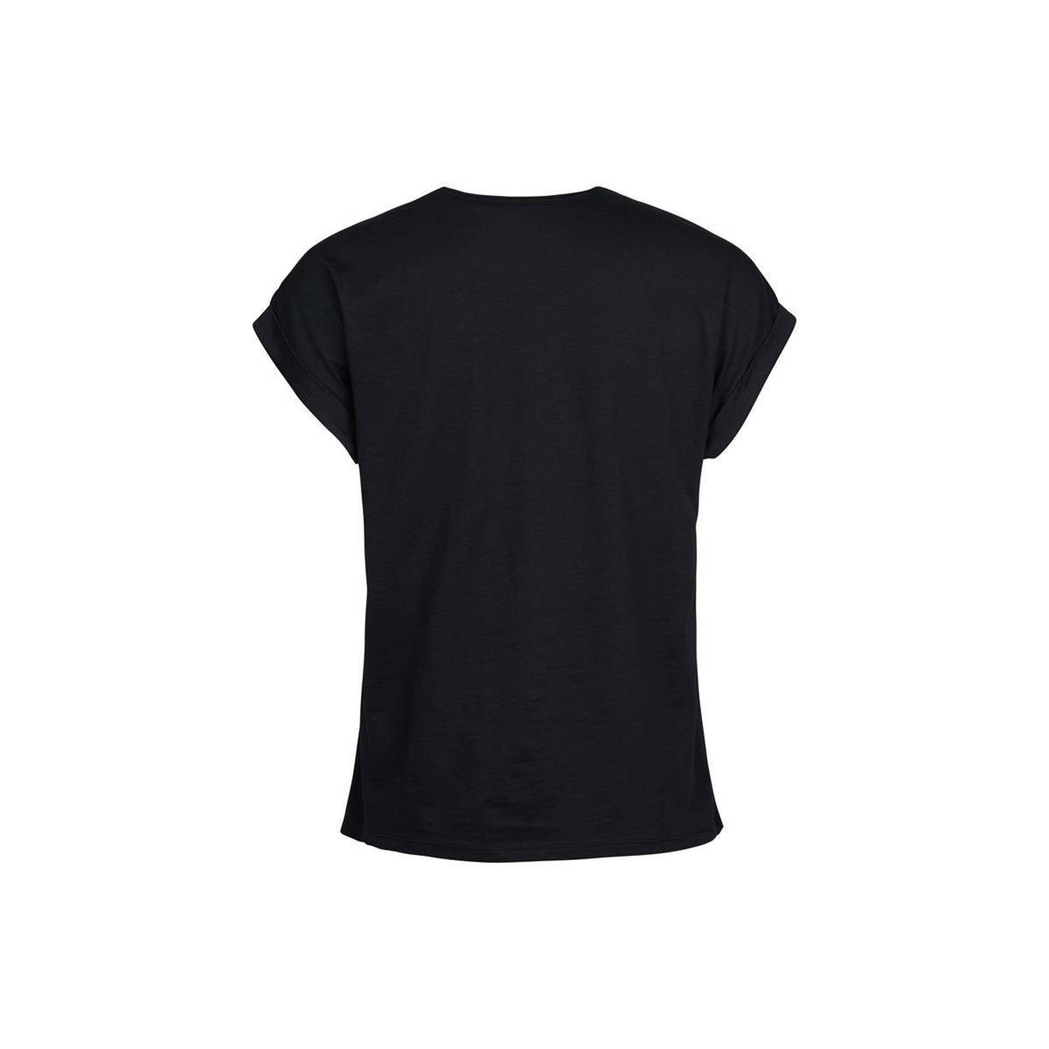 Miss Etam T-shirt zwart