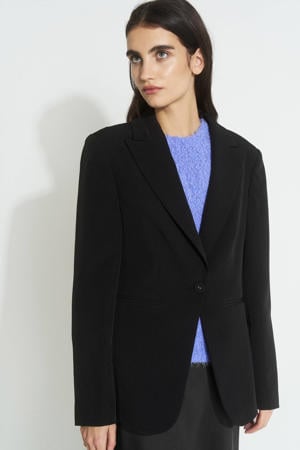 getailleerde blazer zwart