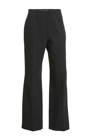 wide leg pantalon zwart