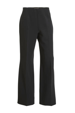 wide leg pantalon zwart